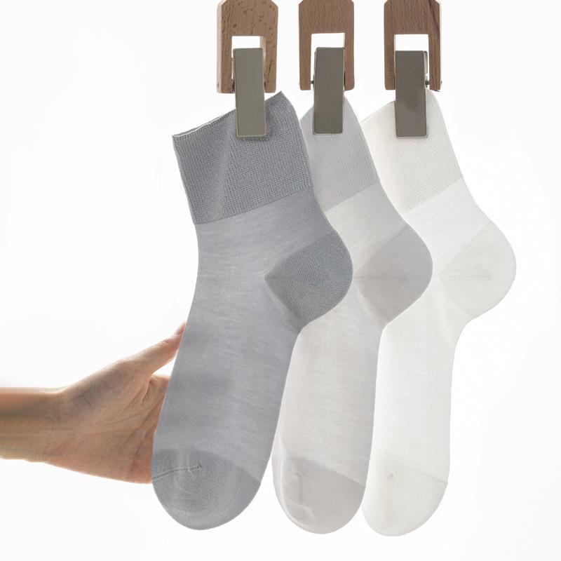 Men s Summer Ultra Thin Commercial 10A Anti Bacterial Anti Odor Non Hook Silk Loose Tube Socks 1 pair чорний
Men s Summer Ultra Thin Commercial 10A Anti Bacterial Anti Odor Non Hook Silk Loose Tube Socks 1 pair чорний