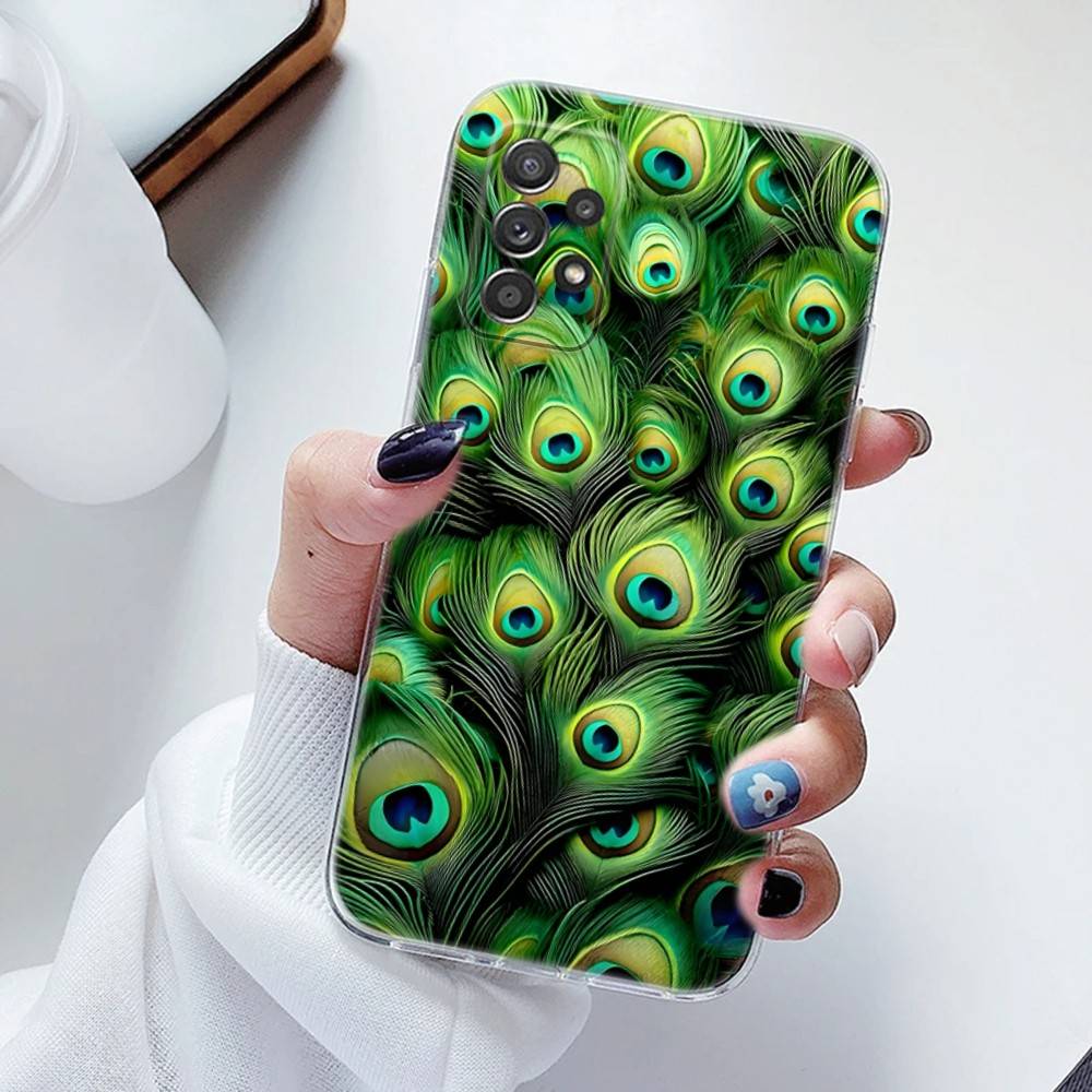 Elegant Peacock Pattern Luxury Phone Case Silicone For Samsung S30,23,21,22,20 FE lite,S10,9,PIus Note20ultra Soft Transparent SamsungS20ULTRA5G
Elegant Peacock Pattern Luxury Phone Case Silicone For Samsung S30,23,21,22,20 FE lite,S10,9,PIus Note20ultra Soft Transparent SamsungS20ULTRA5G