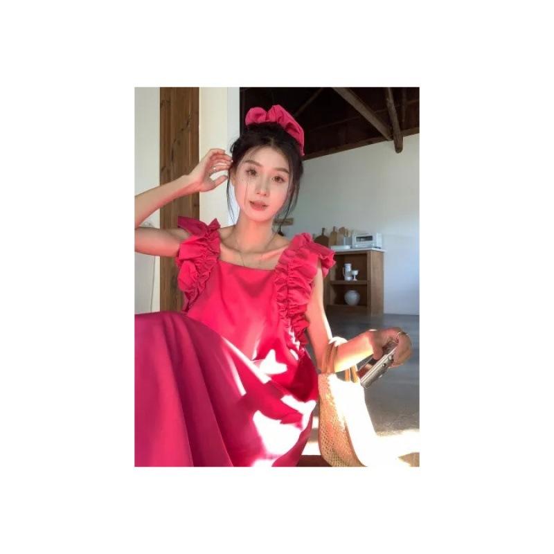 Dopamine wears an age-reducing dress for women s summer new wooden ear edge square collar A word medium and long skirt 2XL
Dopamine wears an age-reducing dress for women s summer new wooden ear edge square collar A word medium and long skirt 2XL