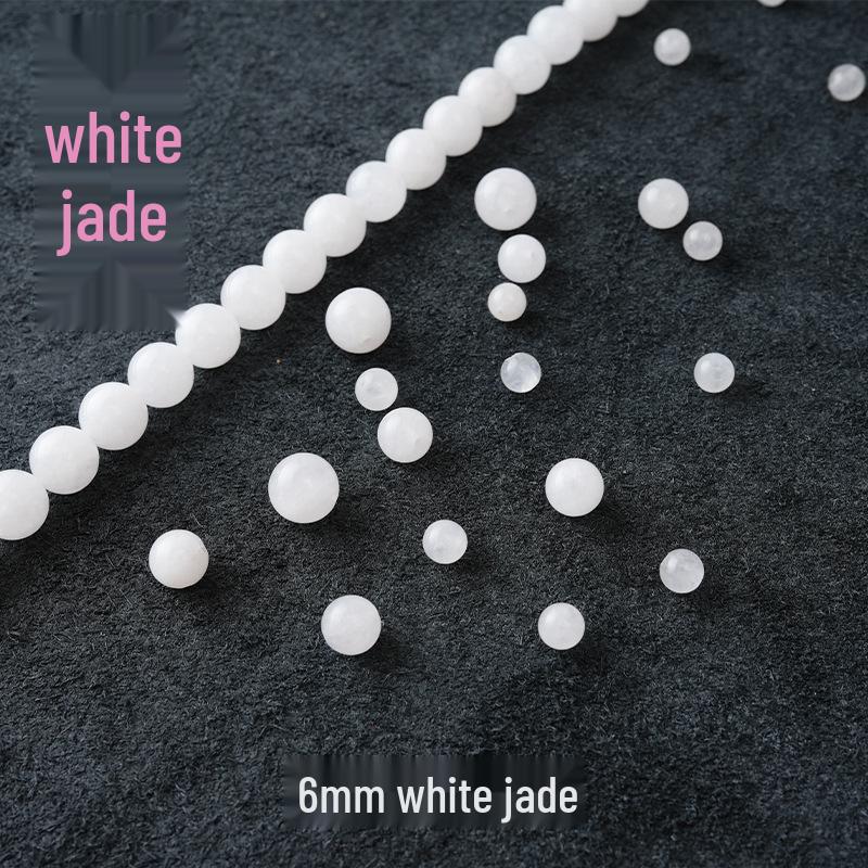 Natural Beige Yellow Jade Round Beads for DIY Jewelry - Loose Beads with Spacer, Semi-Finished for Necklace and Bracelet Crafting
Natural Beige Yellow Jade Round Beads for DIY Jewelry - Loose Beads with Spacer, Semi-Finished for Necklace and Bracelet Crafting