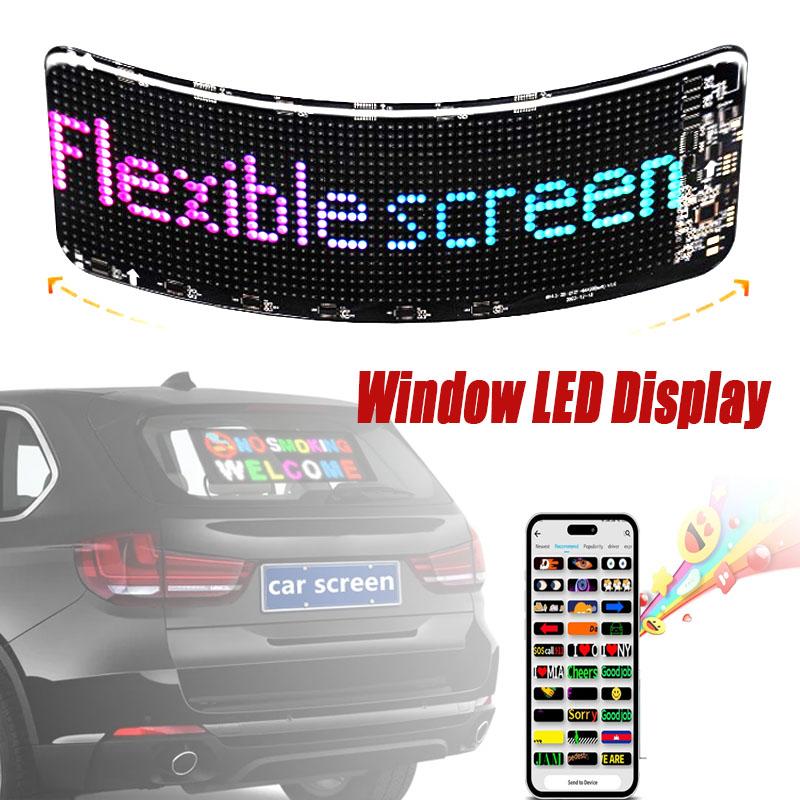 Светодиодный экран, вывеска, реклама, RGB, складная прокрутка, доска для отображения сообщений, приложение, мягкая гибкая светодиодная панель, дисплей на заднем окне автомобиля 
Светодиодный экран, вывеска, реклама, RGB, складная прокрутка, доска для отображения сообщений, приложение, мягкая гибкая светодиодная панель, дисплей на заднем окне автомобиля