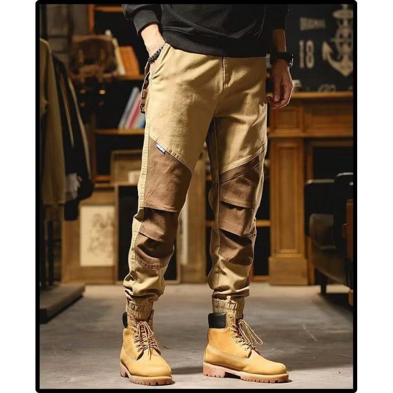 Спецодежда с контрастной цветной вставкой для мужчин на осень, свободные микро-скользящие повседневные ретро прямые брюки 2025 L хаки
Спецодежда с контрастной цветной вставкой для мужчин на осень, свободные микро-скользящие повседневные ретро прямые брюки 2025 L хаки