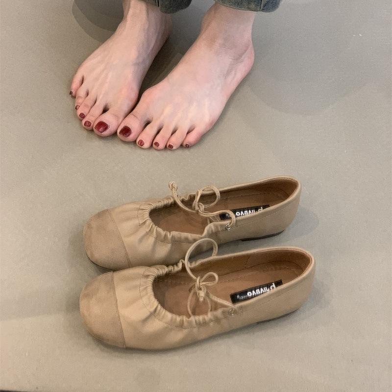 Версия в горошек~ Ретро плиссированные туфли Мэри Джейн на плоской подошве со шнуровкой, туфли-лодочки с мелким вырезом, женские туфли-балетки с круглым носком на одной педали 35
Версия в горошек~ Ретро плиссированные туфли Мэри Джейн на плоской подошве со шнуровкой, туфли-лодочки с мелким вырезом, женские туфли-балетки с круглым носком на одной педали 35