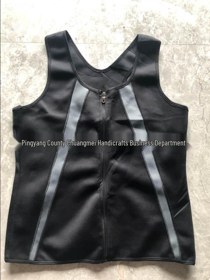 Men s Plus Size Sweat-Wicking Zipper Vest for Body Shaping and Fitness 3XL чёрный
Men s Plus Size Sweat-Wicking Zipper Vest for Body Shaping and Fitness 3XL чёрный