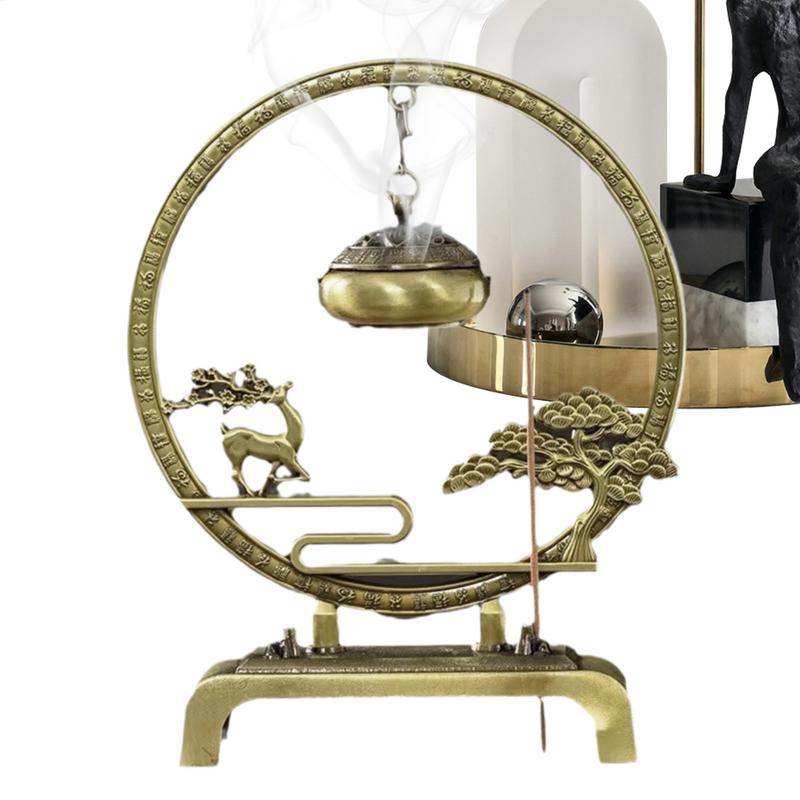 Incense Burner Holder Coil Incense Holder Metal Meditation Tool Zen Decor Desktop Ornament For Home Bedroom Teahouse Yoga Spa CHINA
Incense Burner Holder Coil Incense Holder Metal Meditation Tool Zen Decor Desktop Ornament For Home Bedroom Teahouse Yoga Spa CHINA