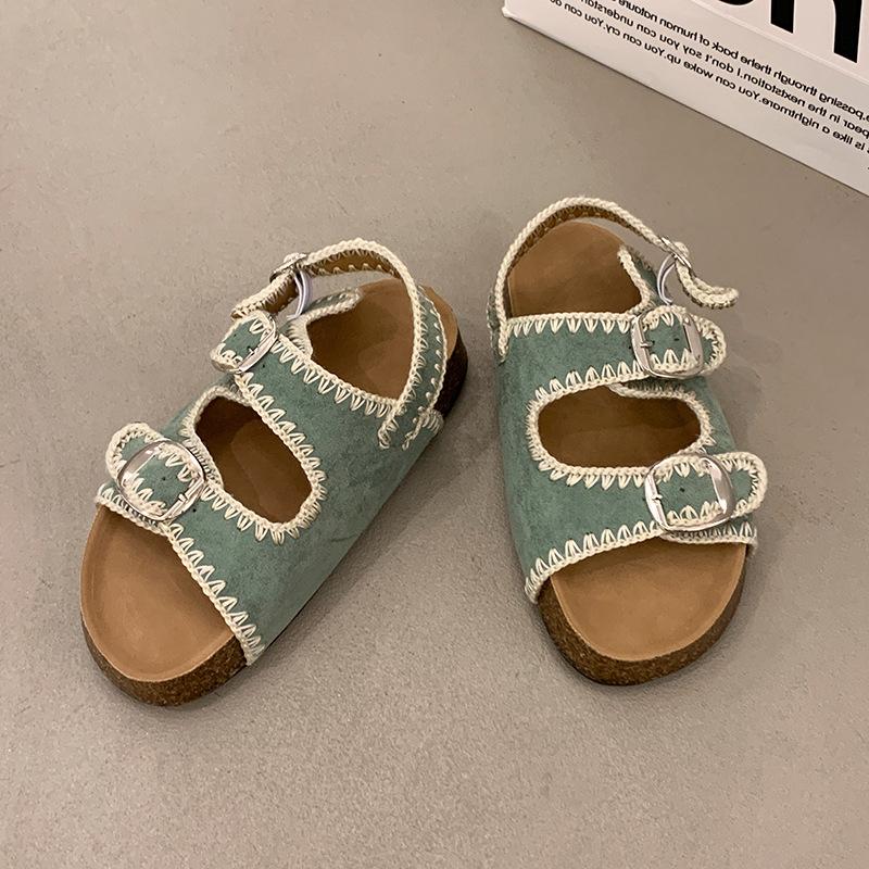 Soft Leather Edition~ Sandals Women s 2025 New Summer Trend Retro Versatile Commuter Platform Boken Casual Beach Shoes 35
Soft Leather Edition~ Sandals Women s 2025 New Summer Trend Retro Versatile Commuter Platform Boken Casual Beach Shoes 35