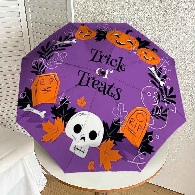 1pc Halloween Trick or Treats Umbrella with Plastic Handle,Suitable for All Seasons Home Travel Outdoor UmbrellaDD1816
1pc Halloween Trick or Treats Umbrella with Plastic Handle,Suitable for All Seasons Home Travel Outdoor UmbrellaDD1816