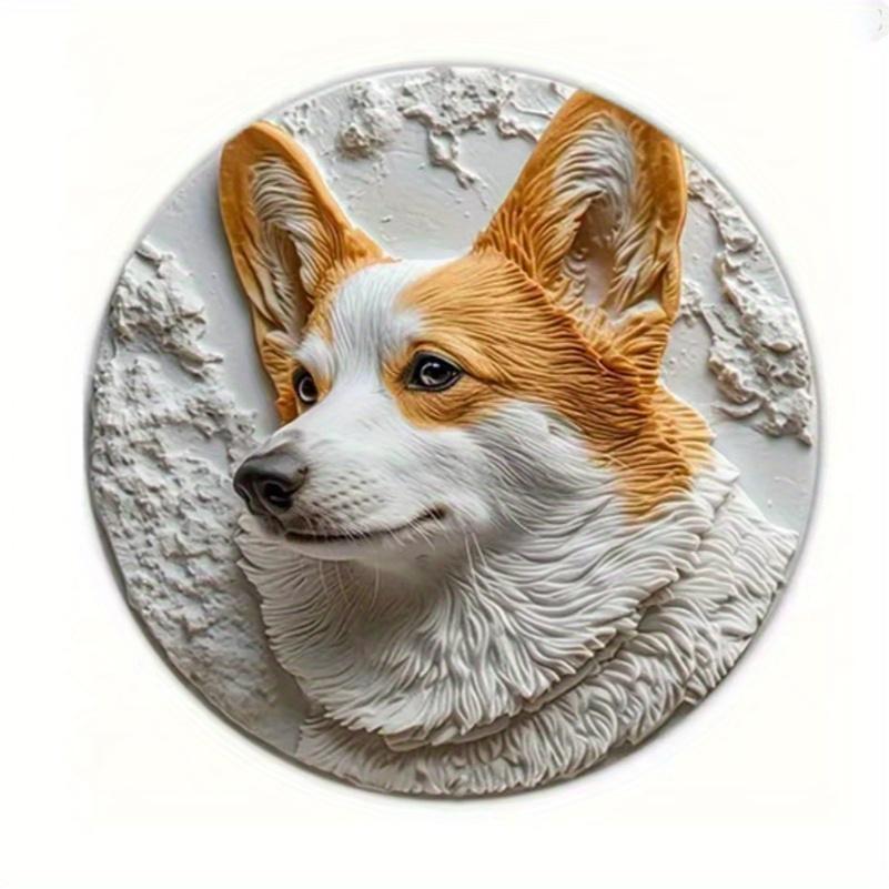 2d Flat 20*20cm, Pembroke Welsh Corgi Wooden Sign, Painted Round Wreath for Kitchen Decor, Perfect Gift for Women, Perfect for Room Decor 20x20cm
2d Flat 20*20cm, Pembroke Welsh Corgi Wooden Sign, Painted Round Wreath for Kitchen Decor, Perfect Gift for Women, Perfect for Room Decor 20x20cm