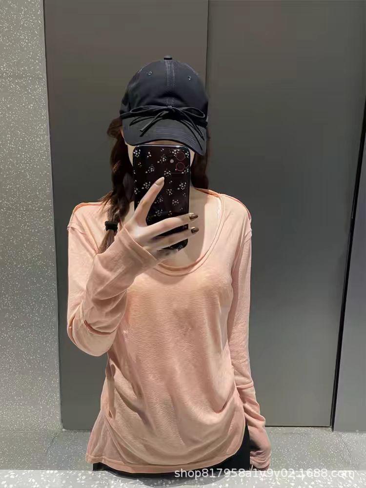 2025 Женский весенне-летний розовый свободный топ-накидка с длинным рукавом Large
2025 Женский весенне-летний розовый свободный топ-накидка с длинным рукавом Large