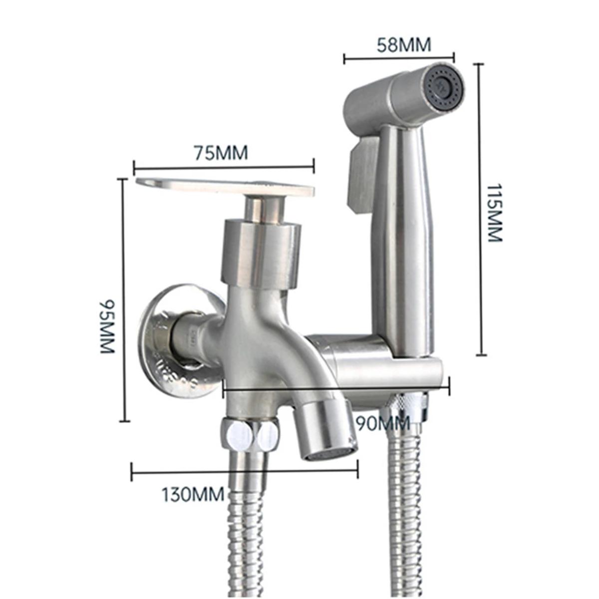 Ванная комната Нержавеющая сталь кран для туалета Чистящий комплект для ванной комнаты Туалетная труба Распылитель для бытовых двойных кранов Аксессуары для ванной комнаты
Ванная комната Нержавеющая сталь кран для туалета Чистящий комплект для ванной комнаты Туалетная труба Распылитель для бытовых двойных кранов Аксессуары для ванной комнаты