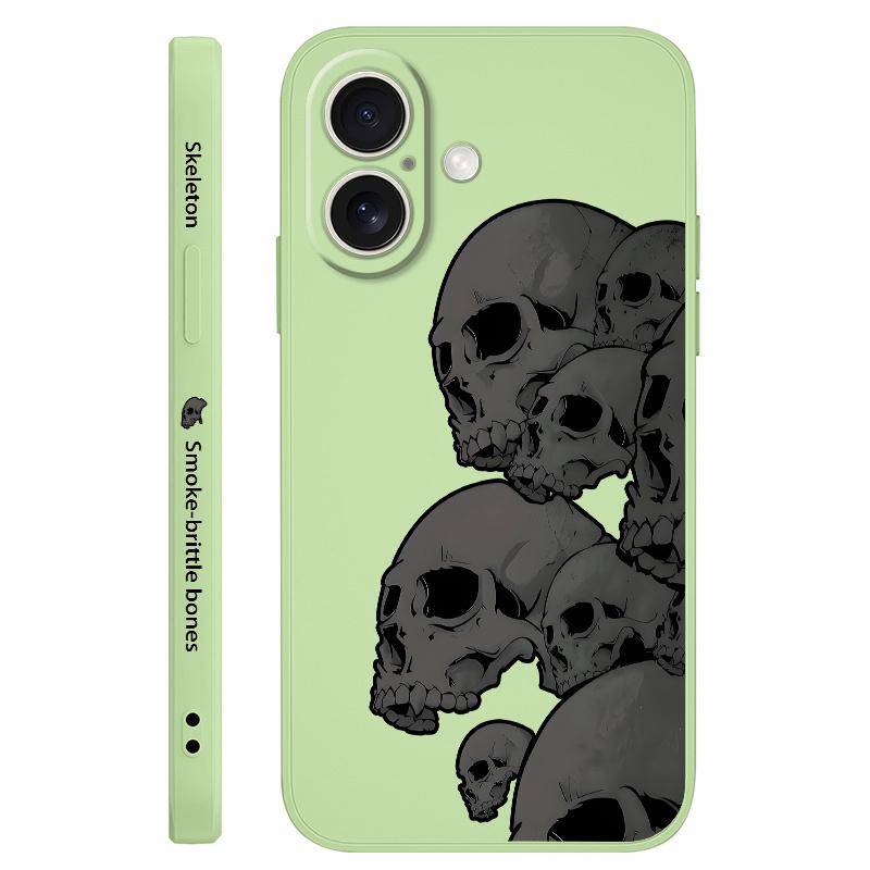 Dark Skeleton Phone Case For iPhone 16 16e 15 14 13 12 11 X XR XS Plus Pro Max Mini Silicone Cover iPhone XS світло-зелений колір
Dark Skeleton Phone Case For iPhone 16 16e 15 14 13 12 11 X XR XS Plus Pro Max Mini Silicone Cover iPhone XS світло-зелений колір