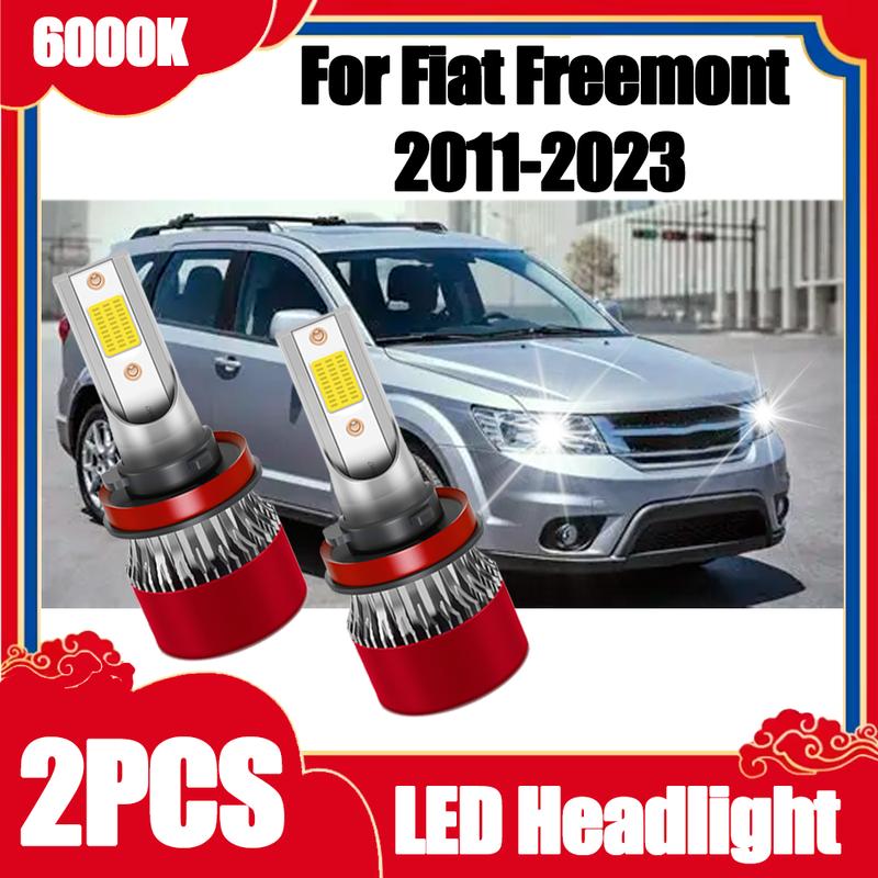 2PCS Turbo Auto Headlamps 30000LM High Power LED Headlight 150W 6000K Super White 12V Plug and Play For Fiat Freemont 2011- H11
2PCS Turbo Auto Headlamps 30000LM High Power LED Headlight 150W 6000K Super White 12V Plug and Play For Fiat Freemont 2011- H11