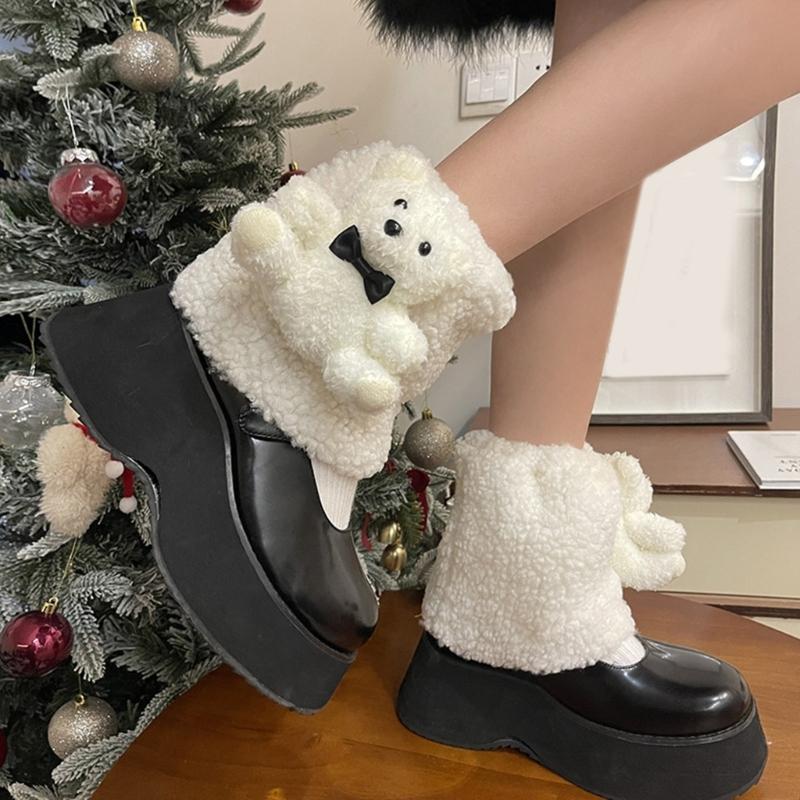 Lolita Leg Warmers Y2K Cute Bear doll Stocking leg warmers Women s Japanese Leg Warmers Feet White Warm Socks One Size
Lolita Leg Warmers Y2K Cute Bear doll Stocking leg warmers Women s Japanese Leg Warmers Feet White Warm Socks One Size