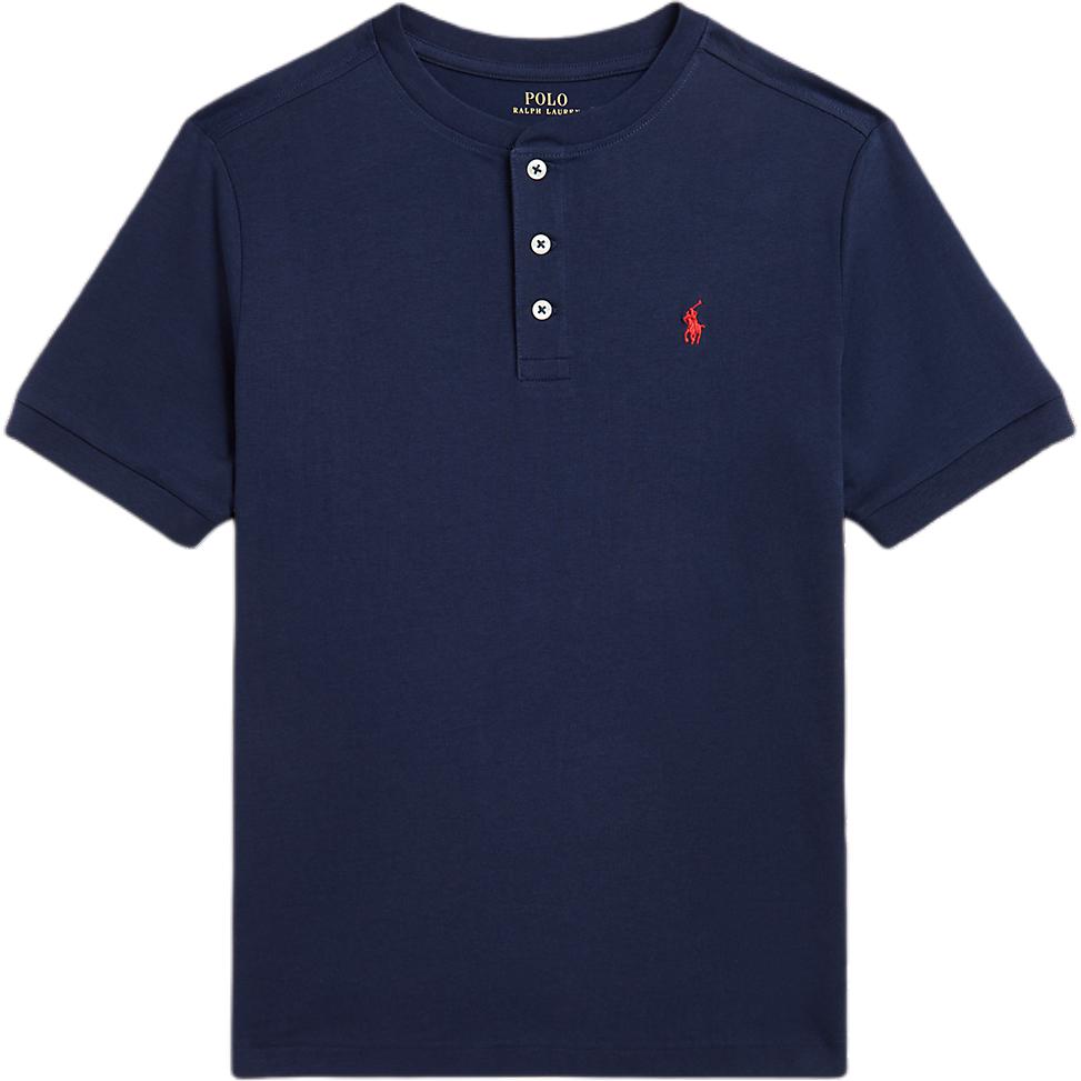 Polo Ralph Lauren футболка детская однотонная трикотажная с коротким рукавом темно-синие детские топы CWPOKNIY8021278-410 XL
Polo Ralph Lauren футболка детская однотонная трикотажная с коротким рукавом темно-синие детские топы CWPOKNIY8021278-410 XL