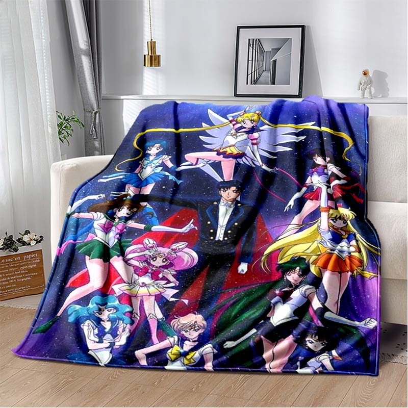 This anime-themed blanket features a Pretty Guardian Sailor Moon print. It s soft, comfortable, and warm, perfect for both home 75x90cm
This anime-themed blanket features a Pretty Guardian Sailor Moon print. It s soft, comfortable, and warm, perfect for both home 75x90cm