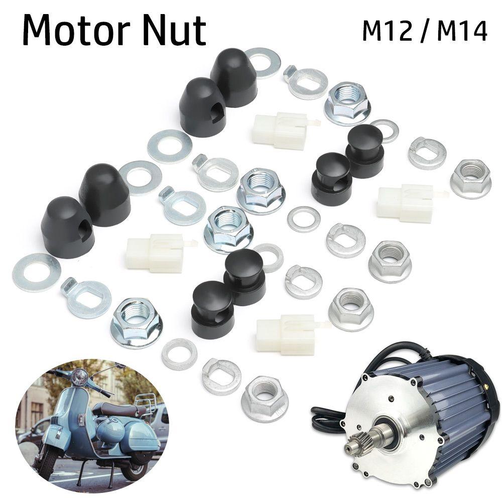 Motor Nut Electric Bicycle Parts Motor Axle M12/M14 Lock Nut EBIKES E-bike Hub Lock Washer/Spacer M12 front
Motor Nut Electric Bicycle Parts Motor Axle M12/M14 Lock Nut EBIKES E-bike Hub Lock Washer/Spacer M12 front