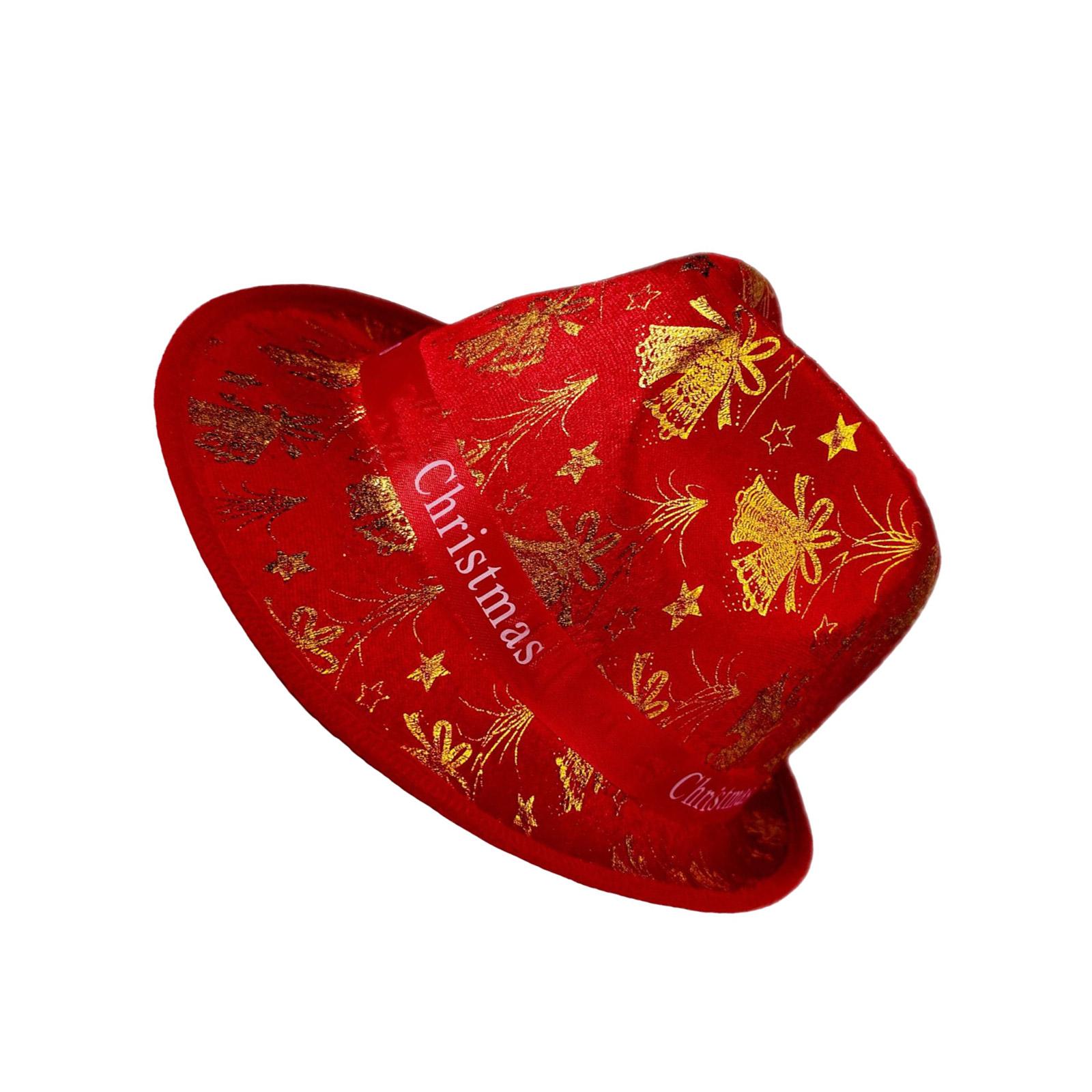 Western Christmas Party Jazzy Hat for Holiday Celebration Festival Costume Santa Hat Cosplay Party Accessories Headwear
Western Christmas Party Jazzy Hat for Holiday Celebration Festival Costume Santa Hat Cosplay Party Accessories Headwear