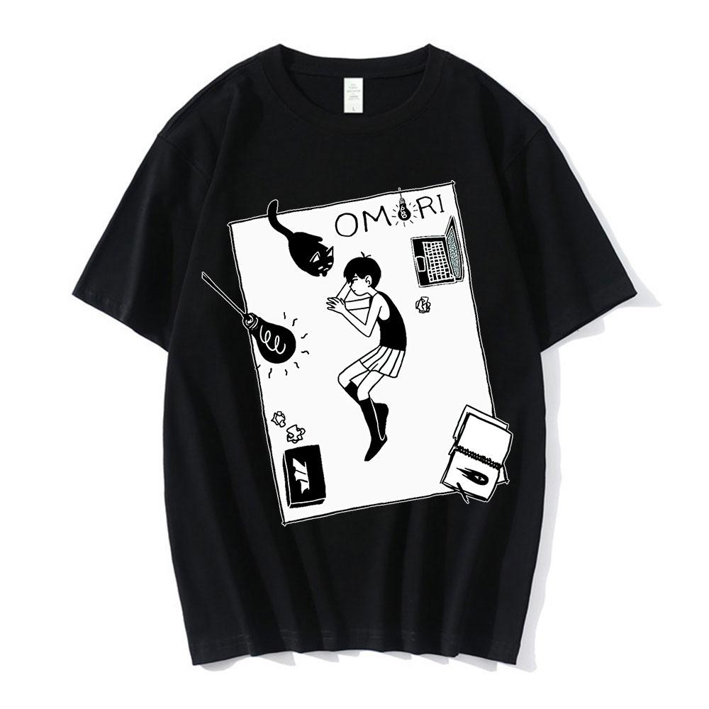 Omori Merch Omocat T Shirt Summer Casual Top Fashion Printing Harajuku Cotton Polyester Short Sleeved Tops Cosplay Tshirt - ... S разноцветный
Omori Merch Omocat T Shirt Summer Casual Top Fashion Printing Harajuku Cotton Polyester Short Sleeved Tops Cosplay Tshirt - ... S разноцветный