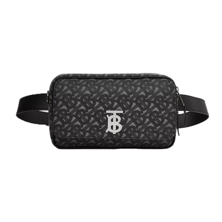 Burberry TB Monogram Canvas Belt Bag, Luxury Black Silver-Tone Hardware Adjustable Strap Sling Waist Bag for Men, Daily Commute & Travel Use 80370581 Basic Set (Bag+Dust Bag)
Burberry TB Monogram Canvas Belt Bag, Luxury Black Silver-Tone Hardware Adjustable Strap Sling Waist Bag for Men, Daily Commute & Travel Use 80370581 Basic Set (Bag+Dust Bag)