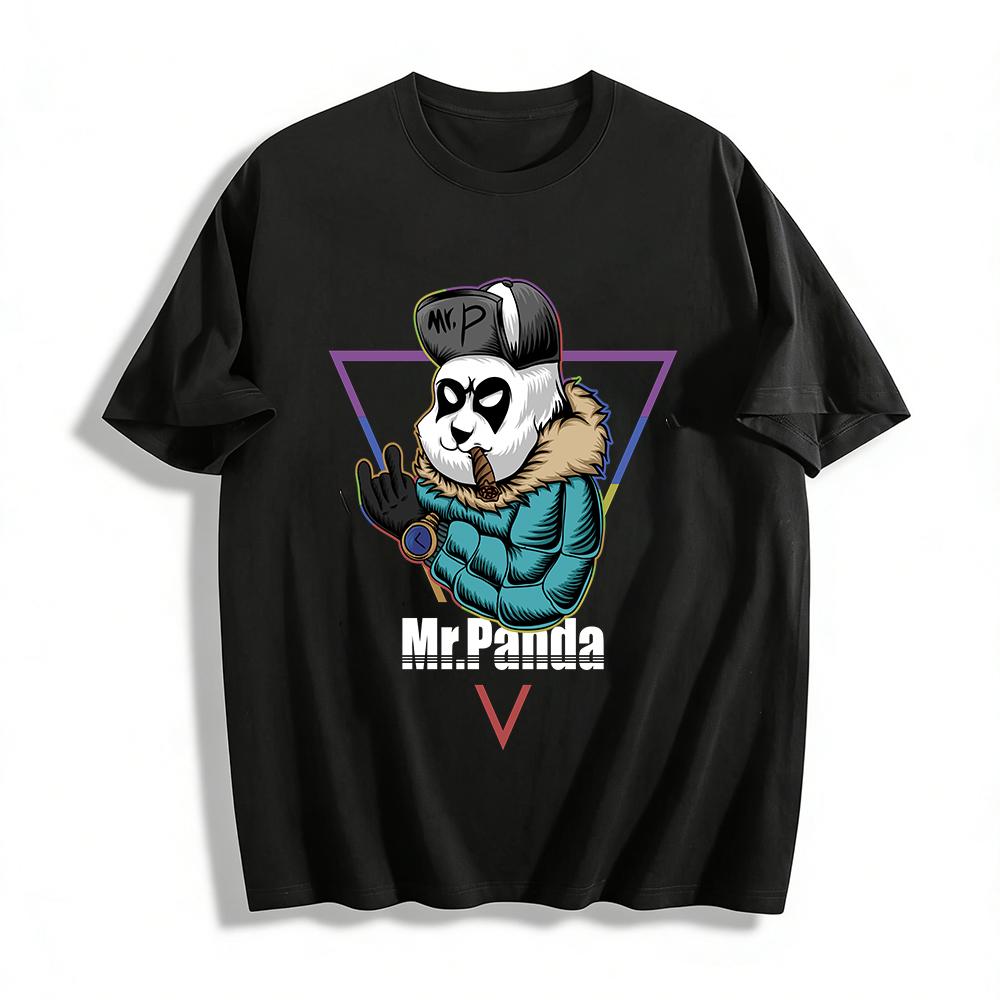 Cool Mr.P Panda Print Street Style Loose Casual Top Pure cotton T-shirt XXS
Cool Mr.P Panda Print Street Style Loose Casual Top Pure cotton T-shirt XXS
