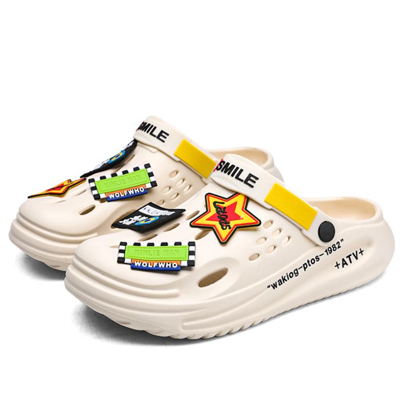 Big Size 38-47 Summer Clogs Sandals for Men New Trendy Original Design Men s and Women s Beach Slippers Garden Sandals Slides 44-45
Big Size 38-47 Summer Clogs Sandals for Men New Trendy Original Design Men s and Women s Beach Slippers Garden Sandals Slides 44-45