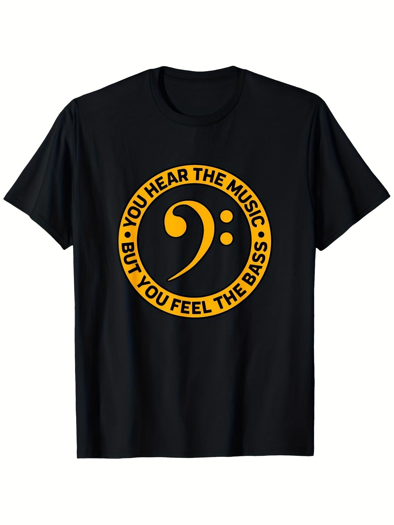 Men s Patterned Tshirt You Hear Music But You Feel Bass Is An Ideal Choice for Guitar and Music Enthusiasts with Short Slee... 5XL різнокольоровий
Men s Patterned Tshirt You Hear Music But You Feel Bass Is An Ideal Choice for Guitar and Music Enthusiasts with Short Slee... 5XL різнокольоровий