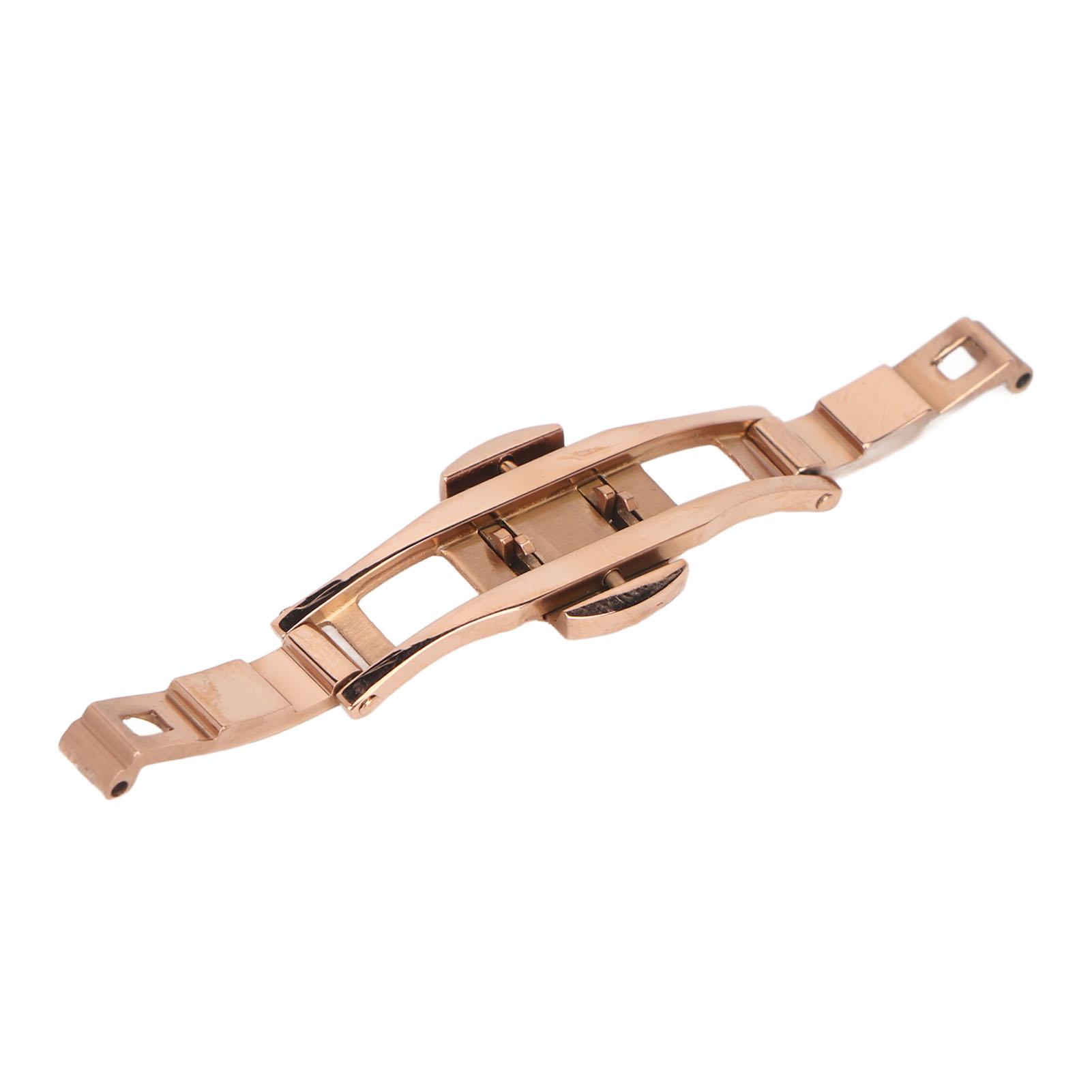 Butterfly Buckle Rose Gold Alloy Ceramic Tungsten Steel 5 X 15 Watch Deployment Clasp for
Butterfly Buckle Rose Gold Alloy Ceramic Tungsten Steel 5 X 15 Watch Deployment Clasp for
