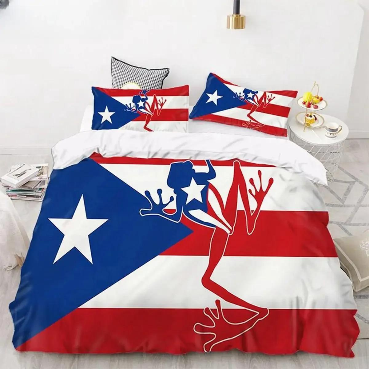 Puerto Rico National Flag Duvet Cover Set Twin Full King Size Gay Rainbow Bedding Set Microfiber Star Love Heart Comforter Cover 135X200cm-2pcs
Puerto Rico National Flag Duvet Cover Set Twin Full King Size Gay Rainbow Bedding Set Microfiber Star Love Heart Comforter Cover 135X200cm-2pcs