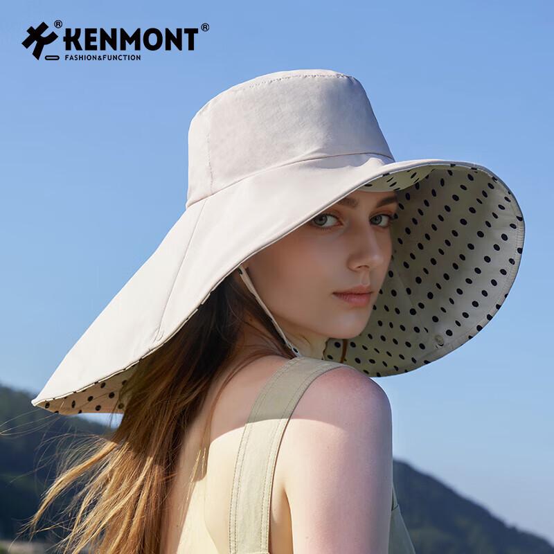 Женская широкополая шляпа от солнца Kenmont в горошек с защитой от УФ-излучения One Size
Женская широкополая шляпа от солнца Kenmont в горошек с защитой от УФ-излучения One Size