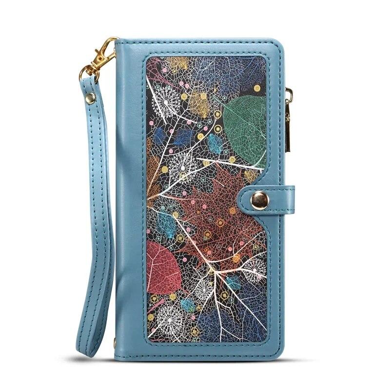 Шкіряний чохол-гаманець на блискавці для Samsung Galaxy S24 Ultra 5G Crossbody Multi Card Slot для Galaxy S23 S22ultra A24 A14 A54 A33 A53 Galaxy s21fe синій
Шкіряний чохол-гаманець на блискавці для Samsung Galaxy S24 Ultra 5G Crossbody Multi Card Slot для Galaxy S23 S22ultra A24 A14 A54 A33 A53 Galaxy s21fe синій