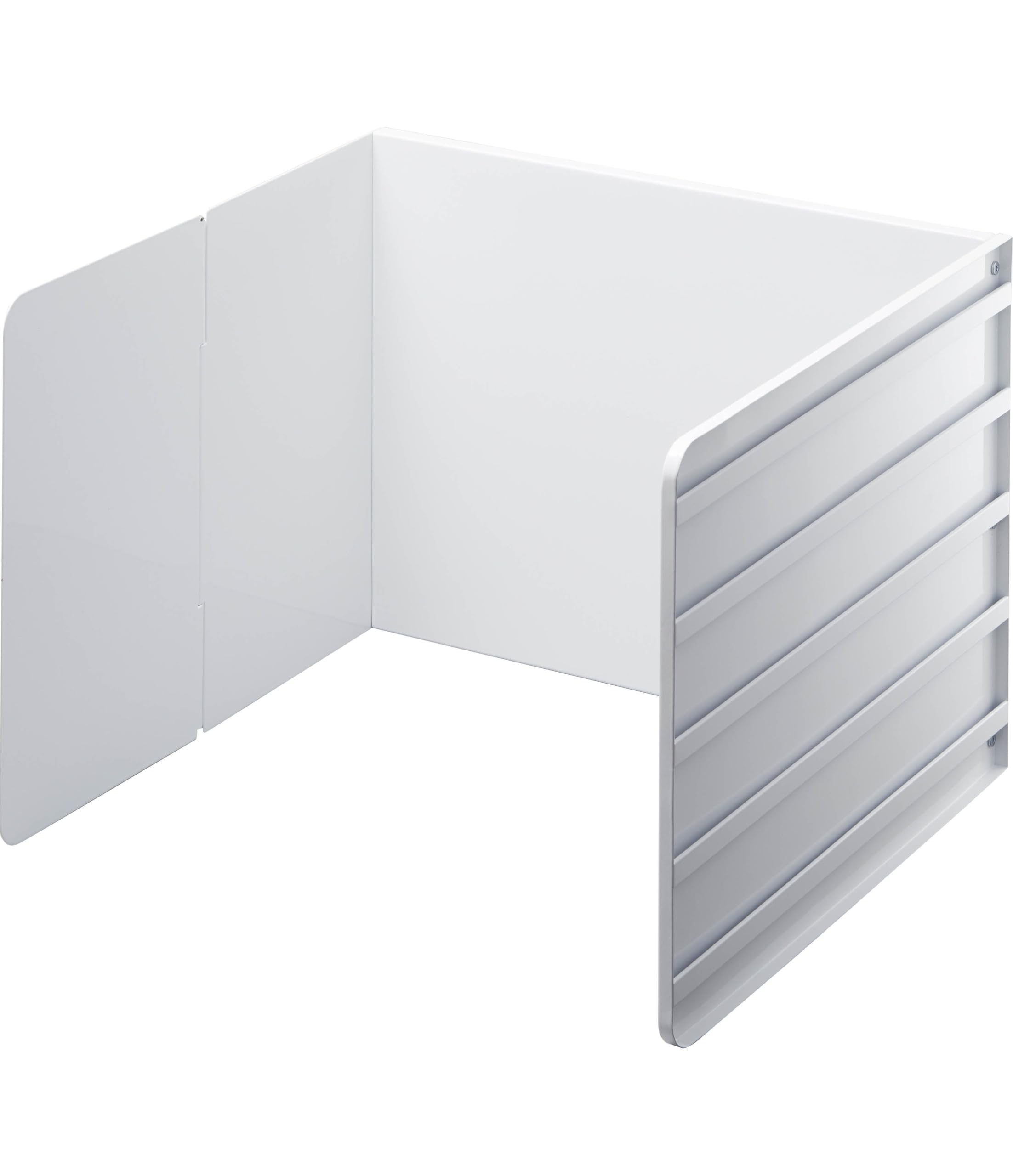 Yamazaki Tower Extendable Range 47cm W x 45cm D x 35cm with Kitchen Tool Compatible with Gas and Induction Product Number 4974 Guard, White, Approx. білий
Yamazaki Tower Extendable Range 47cm W x 45cm D x 35cm with Kitchen Tool Compatible with Gas and Induction Product Number 4974 Guard, White, Approx. білий