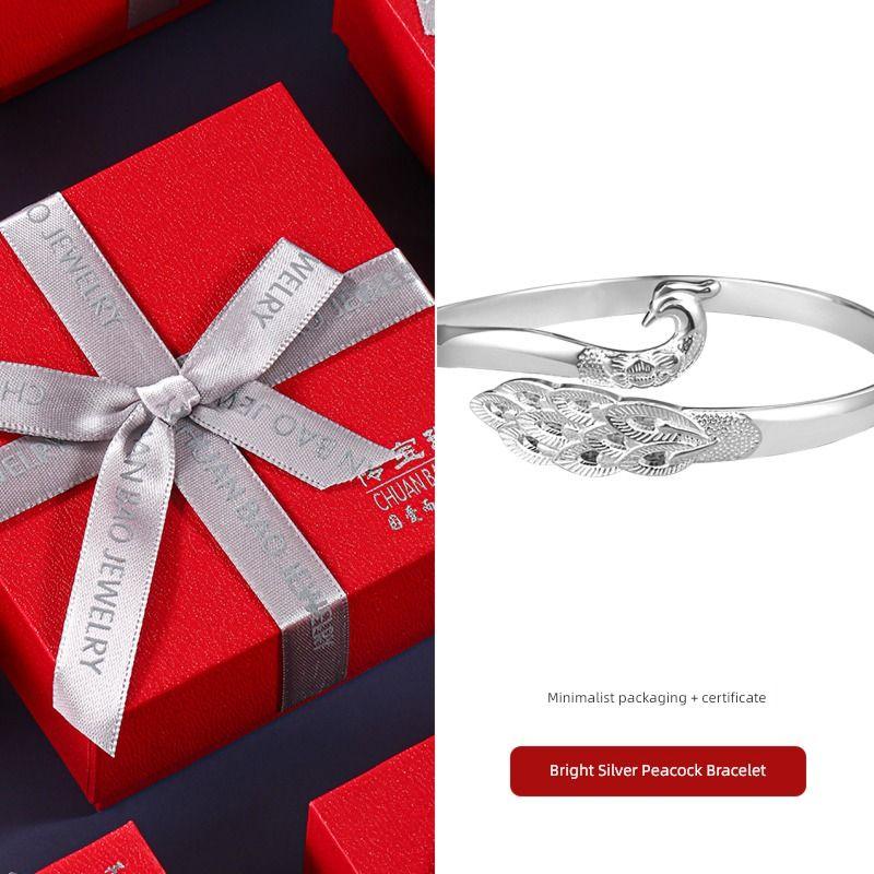 Ювелирные изделия Браслет Павлин Эмаль Цвет Национальный стиль Женский Клуазонне Retro, certificate + Minimalist packaging
Ювелирные изделия Браслет Павлин Эмаль Цвет Национальный стиль Женский Клуазонне Retro, certificate + Minimalist packaging