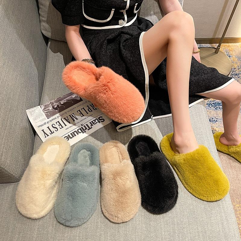 2025 summer autumn new slippers women wear Internet celebrity indoor black fashion bean bag head cotton mop hair shoes 35 білий
2025 summer autumn new slippers women wear Internet celebrity indoor black fashion bean bag head cotton mop hair shoes 35 білий