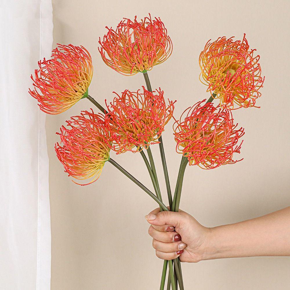 Plastic Crab Claw Chrysanthemums Real Touch Fake Flower Pincushion Flower Branch Home Office Decor червоний/зелений
Plastic Crab Claw Chrysanthemums Real Touch Fake Flower Pincushion Flower Branch Home Office Decor червоний/зелений