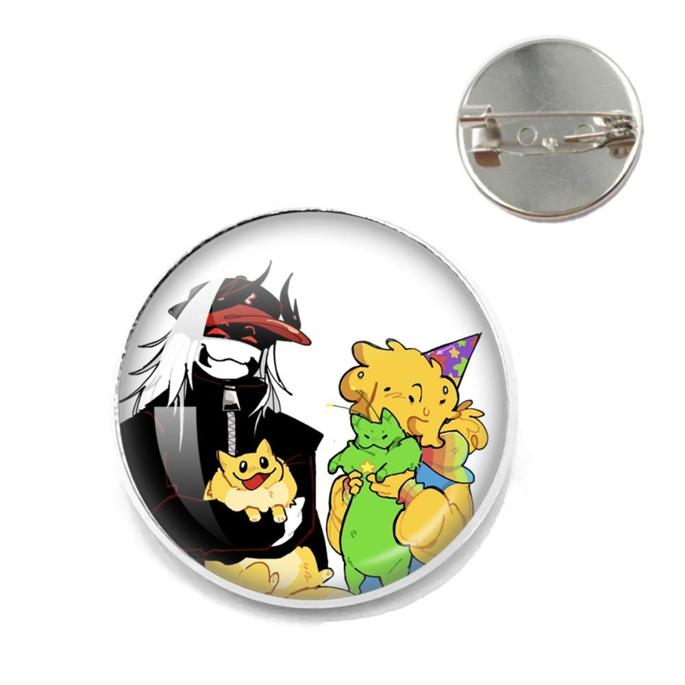 Regretevator Poob Anime Pin Party Noob And Guest Pest Fans Glass Brooch Badge Bag Badge for Backpack Jewelry Accessories Gifts 20MM
Regretevator Poob Anime Pin Party Noob And Guest Pest Fans Glass Brooch Badge Bag Badge for Backpack Jewelry Accessories Gifts 20MM