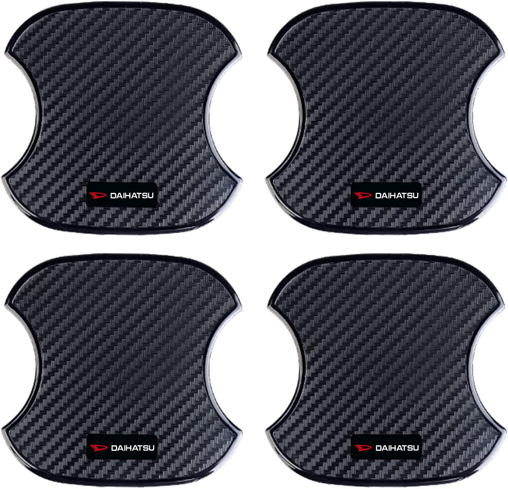 Carbon Fiber Door Handle Protectors for Daihatsu Door Knob Cars, Scratch-Resistant Guards, 4-Pack (M, Daihatsu)
Carbon Fiber Door Handle Protectors for Daihatsu Door Knob Cars, Scratch-Resistant Guards, 4-Pack (M, Daihatsu)