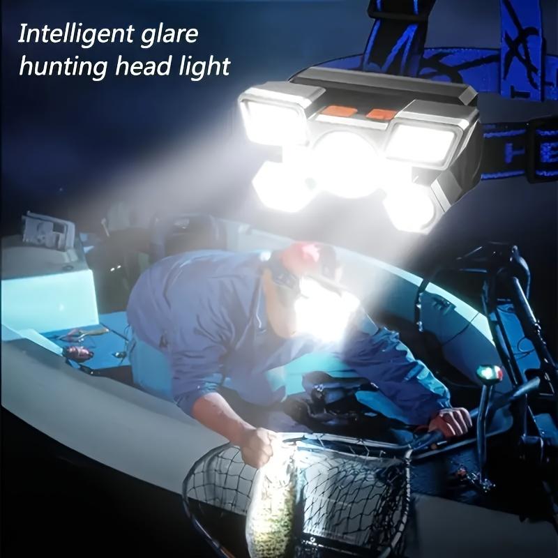 1PC LED headlights-super bright, zoom, 5 modes, USB rechargeable, lightweight, suitable for camping, hiking, running and fishing синий
1PC LED headlights-super bright, zoom, 5 modes, USB rechargeable, lightweight, suitable for camping, hiking, running and fishing синий