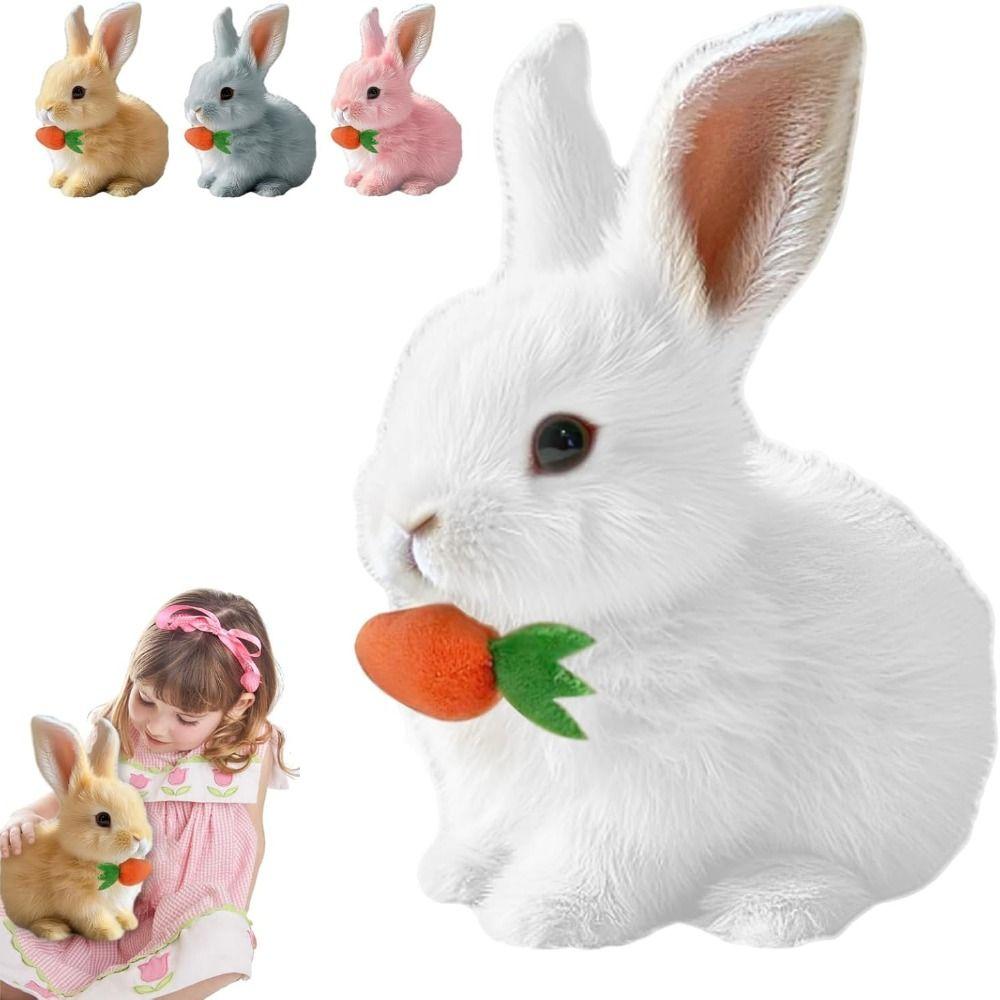Plush Doll Interactive Bunny Toy Lifelike My Realistic Bunny Adorable Simulation Electric Toy Style 3
Plush Doll Interactive Bunny Toy Lifelike My Realistic Bunny Adorable Simulation Electric Toy Style 3