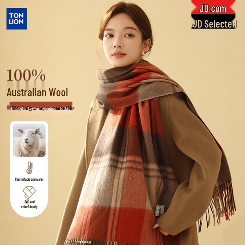 Tonlion Women s 100% Wool Scarf & Shawl
Tonlion Women s 100% Wool Scarf & Shawl