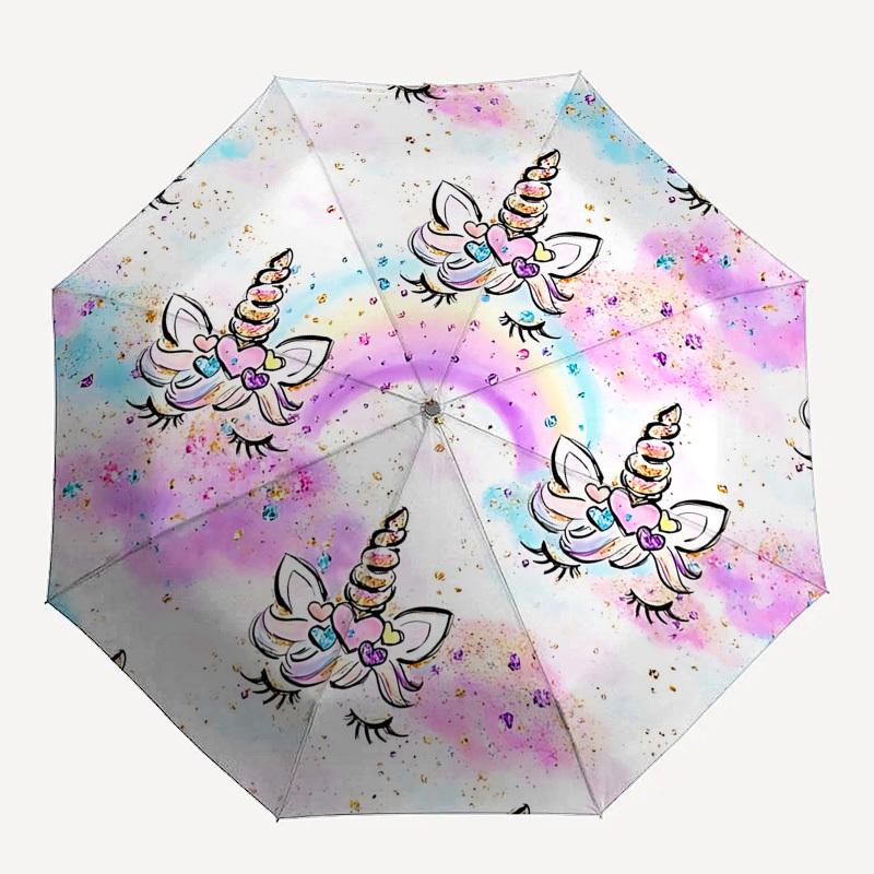 1PC Unicorn Rainbow Umbrella-8-Rib Reinforced Portable Folding Travel Suitable for All Seasons Outdoor Daily -Z0468
1PC Unicorn Rainbow Umbrella-8-Rib Reinforced Portable Folding Travel Suitable for All Seasons Outdoor Daily -Z0468