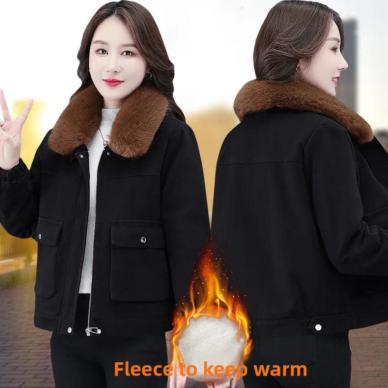 Women s Short Thickened Fleece Inner Open Cardigan Coat Winter Warm Outerwear Casual Loose Fit Cotton Jacket for Ladies XS чорний
Women s Short Thickened Fleece Inner Open Cardigan Coat Winter Warm Outerwear Casual Loose Fit Cotton Jacket for Ladies XS чорний
