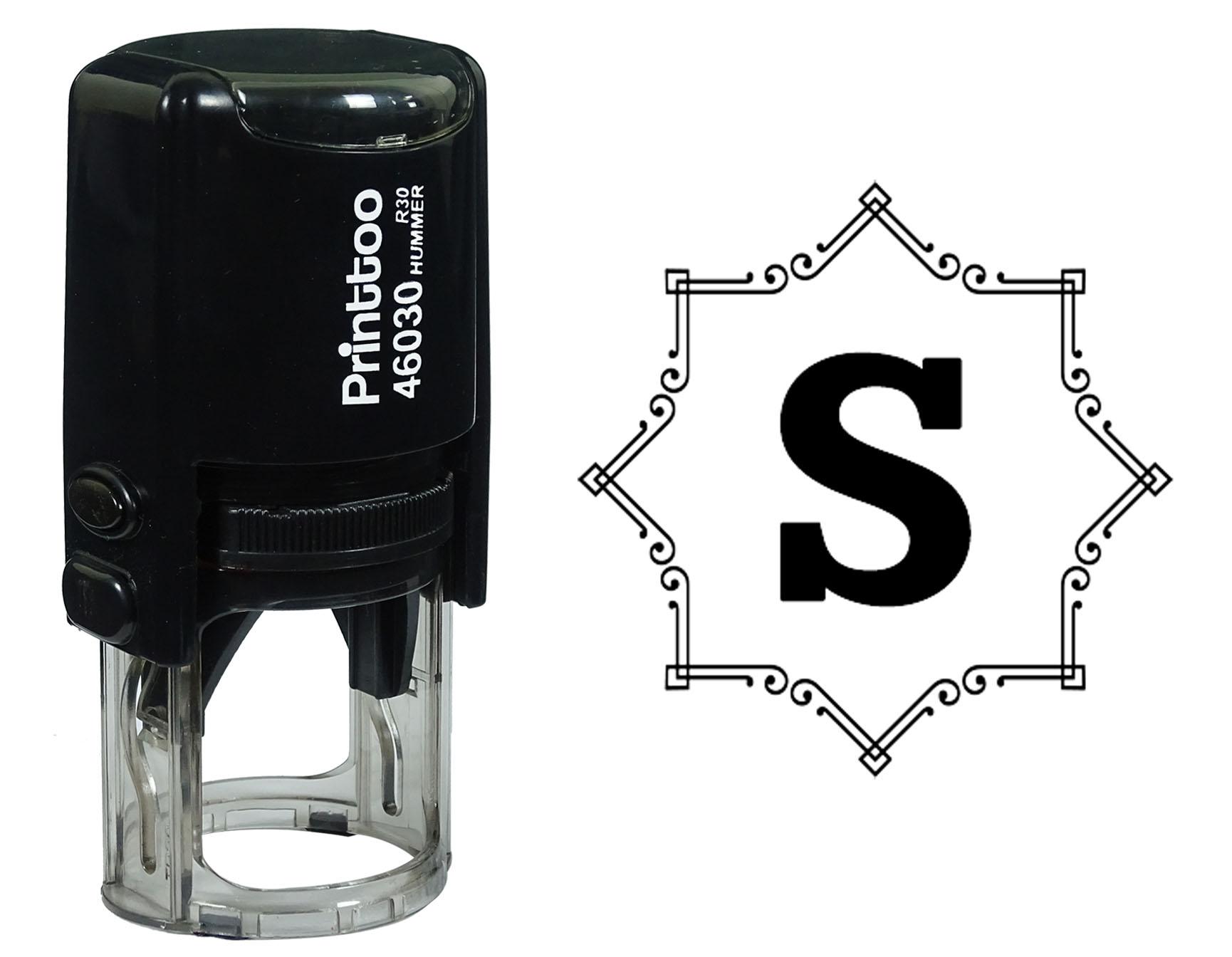 Printtoo Octagon Celtic Swirl Frame Alphabet S Monogram Self Inking Rubber Stamp Office 30 mm Diameter (Approx) красный
Printtoo Octagon Celtic Swirl Frame Alphabet S Monogram Self Inking Rubber Stamp Office 30 mm Diameter (Approx) красный