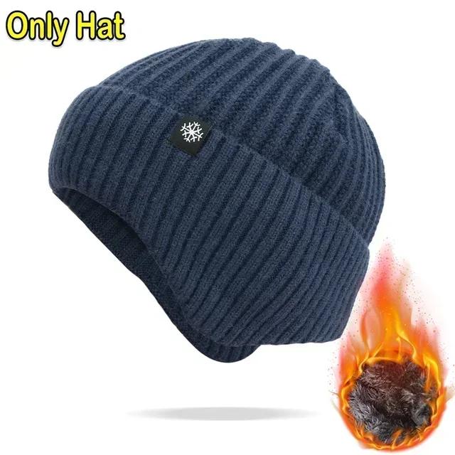 Winter Knitted Hat Warm Plush Earflaps Thickened Wool Cap Windproof Thermal Ear Protection Breathable Women Men Cap
Winter Knitted Hat Warm Plush Earflaps Thickened Wool Cap Windproof Thermal Ear Protection Breathable Women Men Cap