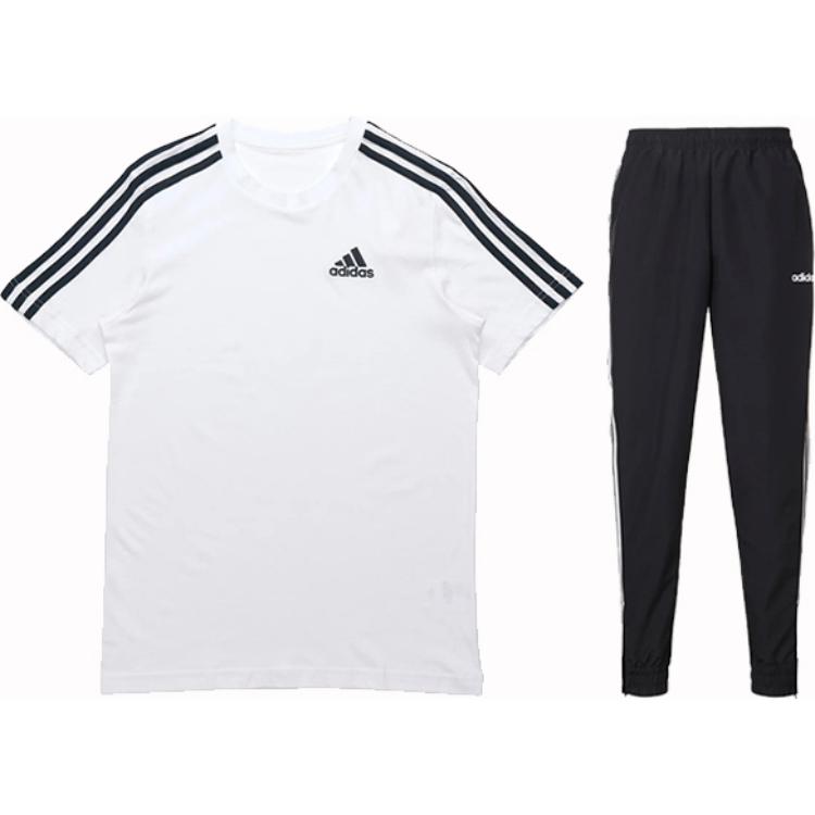 Adidas Striped Design Versatile Pullover Short Sleeve Top And Mid Waist Long Pants Casual Sports Set Men sets GL3733+DZ8488 XXL
Adidas Striped Design Versatile Pullover Short Sleeve Top And Mid Waist Long Pants Casual Sports Set Men sets GL3733+DZ8488 XXL
