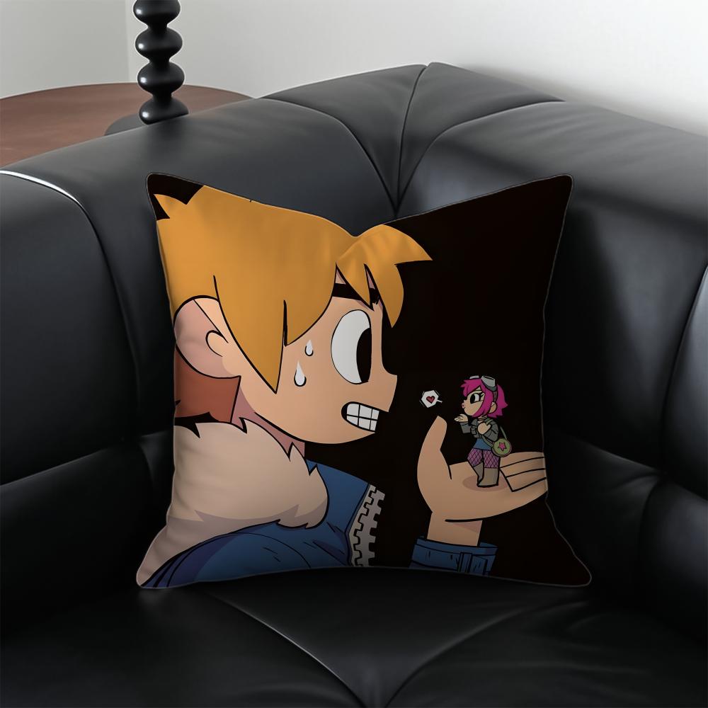 SScott Pilgrim vs the World Cushion Cover Pillow Case Antidustmite Invisible zipper silky plush cushion 30X30cm
SScott Pilgrim vs the World Cushion Cover Pillow Case Antidustmite Invisible zipper silky plush cushion 30X30cm