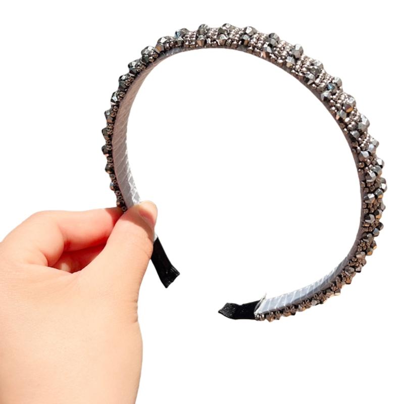 Elegant High Skull Hairband Crystal Studded Headband Baroque Glittering Hairhoop for Female Party Hair Styling Ornament
Elegant High Skull Hairband Crystal Studded Headband Baroque Glittering Hairhoop for Female Party Hair Styling Ornament