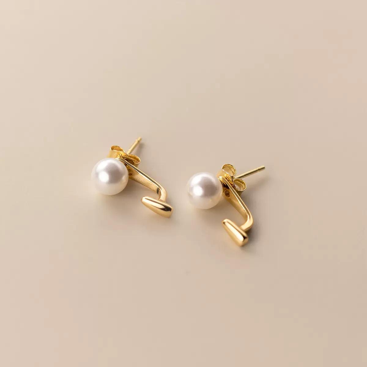925 Sterling Silver Small Temperament Shell Pearl Stud Earrings for Women Korean Fashion Elegance Party Weddings Jewelry Gold
925 Sterling Silver Small Temperament Shell Pearl Stud Earrings for Women Korean Fashion Elegance Party Weddings Jewelry Gold