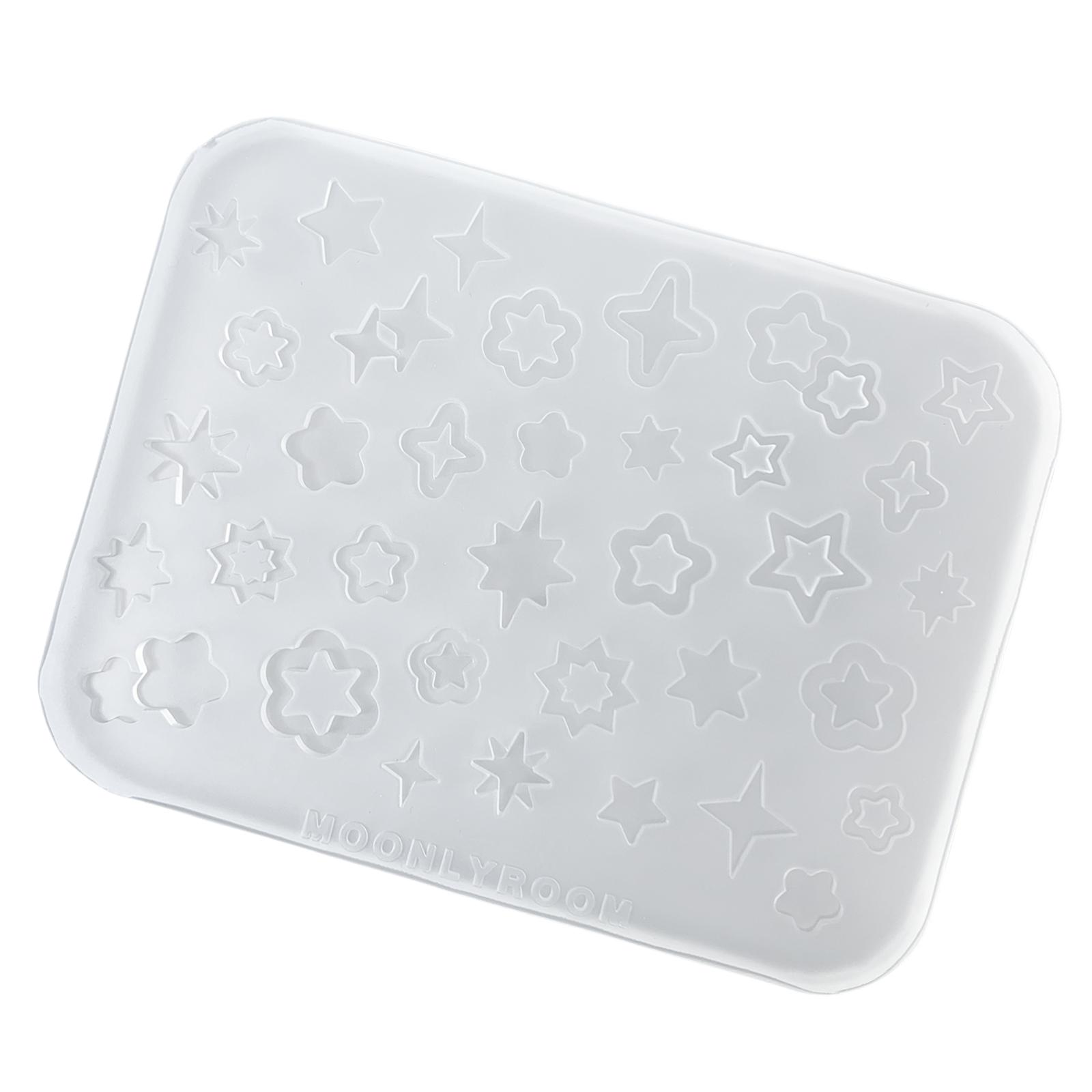 Силиконовые формы для маникюра «Звезда» с узорами звезд, формы-подвески для нейл-артистов, форма для креативных маникюрных украшений
Силиконовые формы для маникюра «Звезда» с узорами звезд, формы-подвески для нейл-артистов, форма для креативных маникюрных украшений