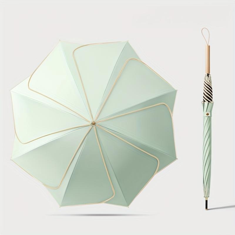 Flower Petals Sunshade UV Umbrella Women Luxurious Outdoor Wooden Handle UV Resistant Long Handle Umbrella All-weather Umbrella Iron&8K світло-зелений колір
Flower Petals Sunshade UV Umbrella Women Luxurious Outdoor Wooden Handle UV Resistant Long Handle Umbrella All-weather Umbrella Iron&8K світло-зелений колір