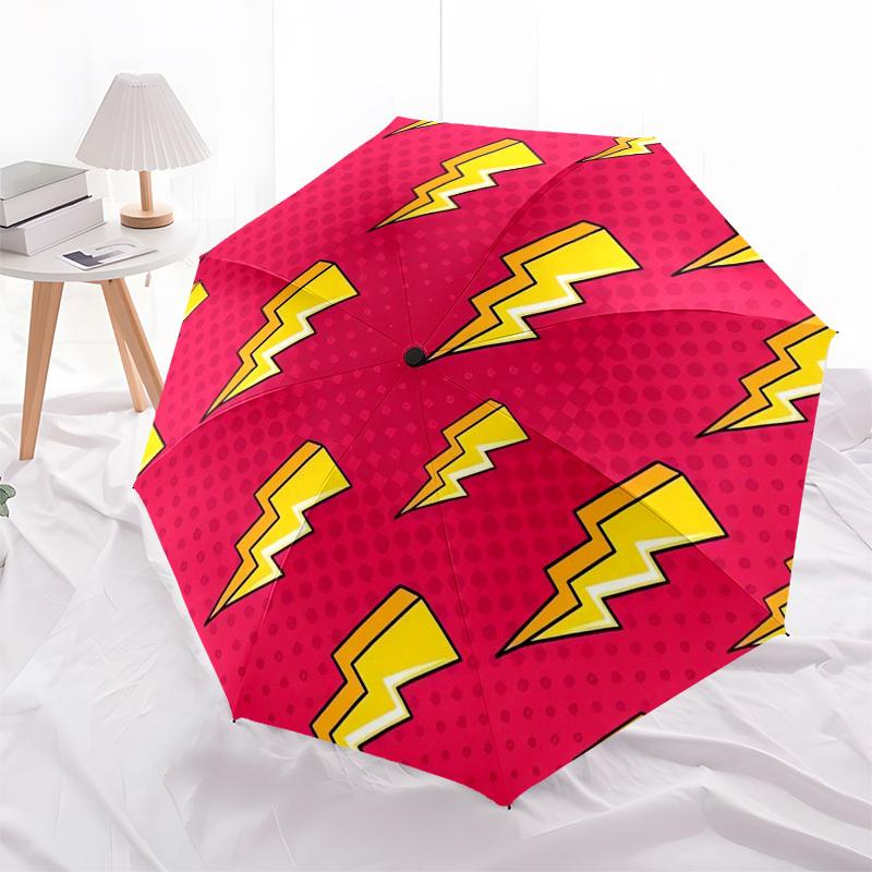 1pc Lightning Bolts Pattern Umbrella with Plastic Handle,Suitable for All Seasons Home Travel Outdoor Umbrellaptys31008
1pc Lightning Bolts Pattern Umbrella with Plastic Handle,Suitable for All Seasons Home Travel Outdoor Umbrellaptys31008
